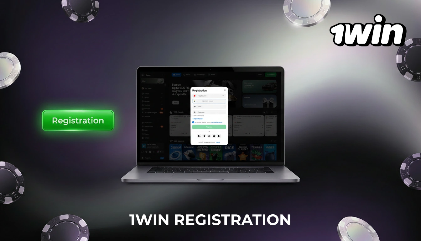 Registration of new players on the 1Win website in India